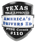 America's Drivers Ed Course Badge Logo